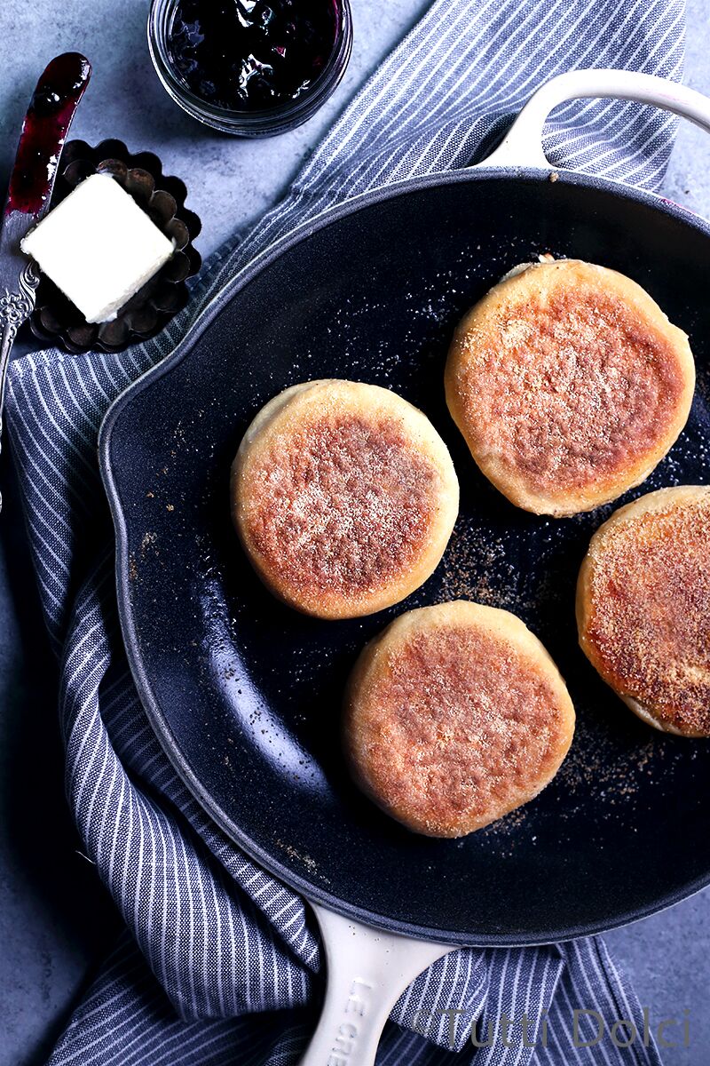 Overnight English Muffins