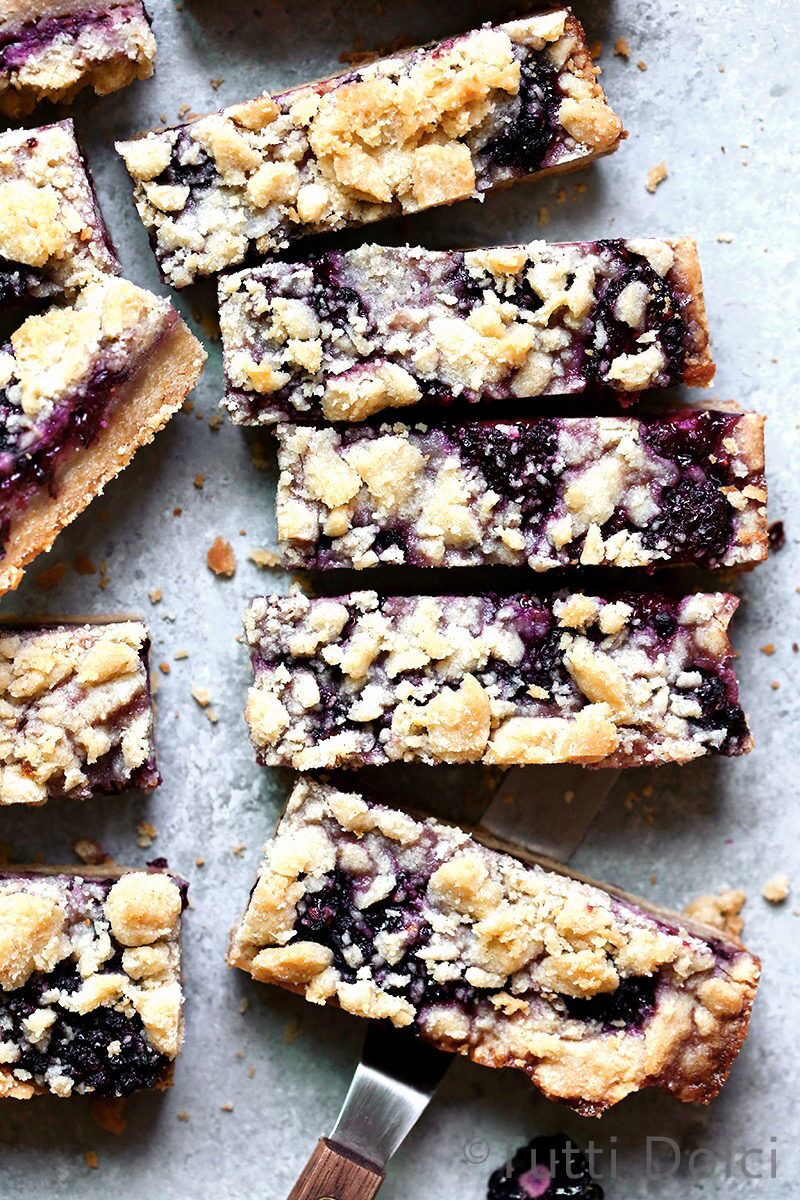 Blackberry Pie Bars