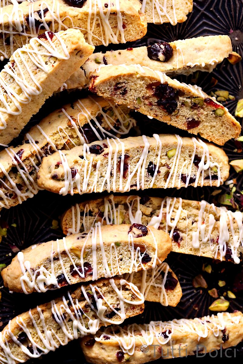 Cranberry Pistachio Biscotti