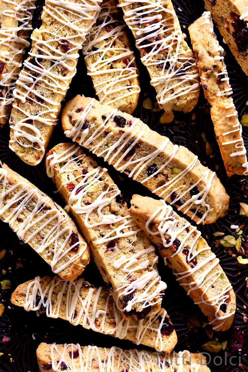 Cranberry Pistachio Biscotti