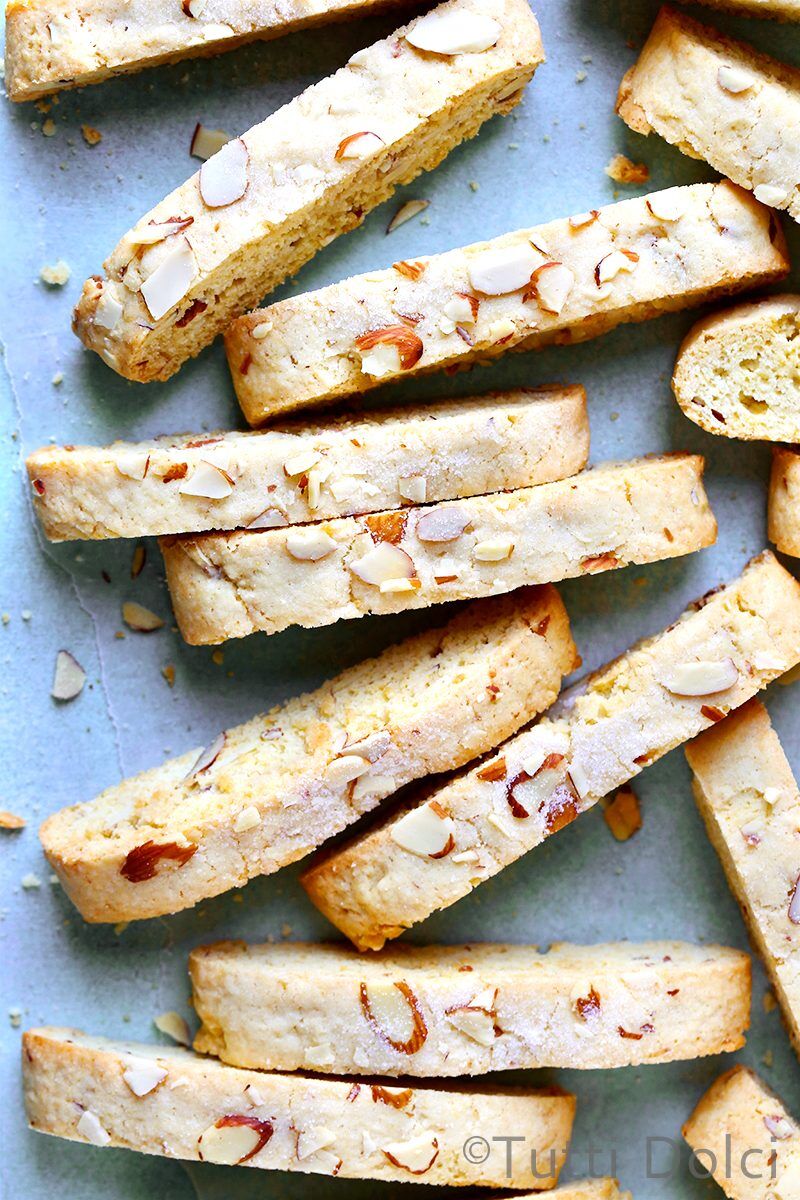 Triple Almond Biscotti