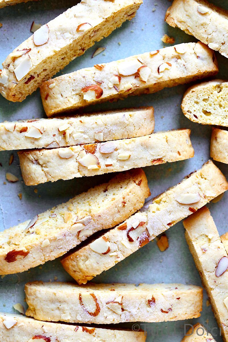 Triple Almond Biscotti