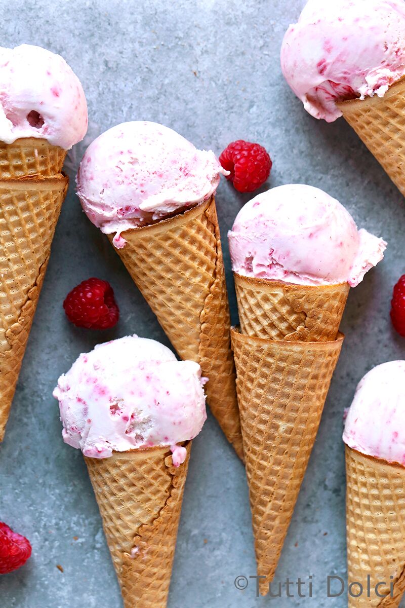 Raspberry Ripple Ice Cream