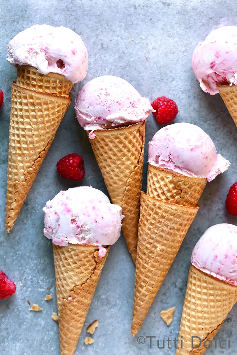Raspberry Ripple Ice Cream
