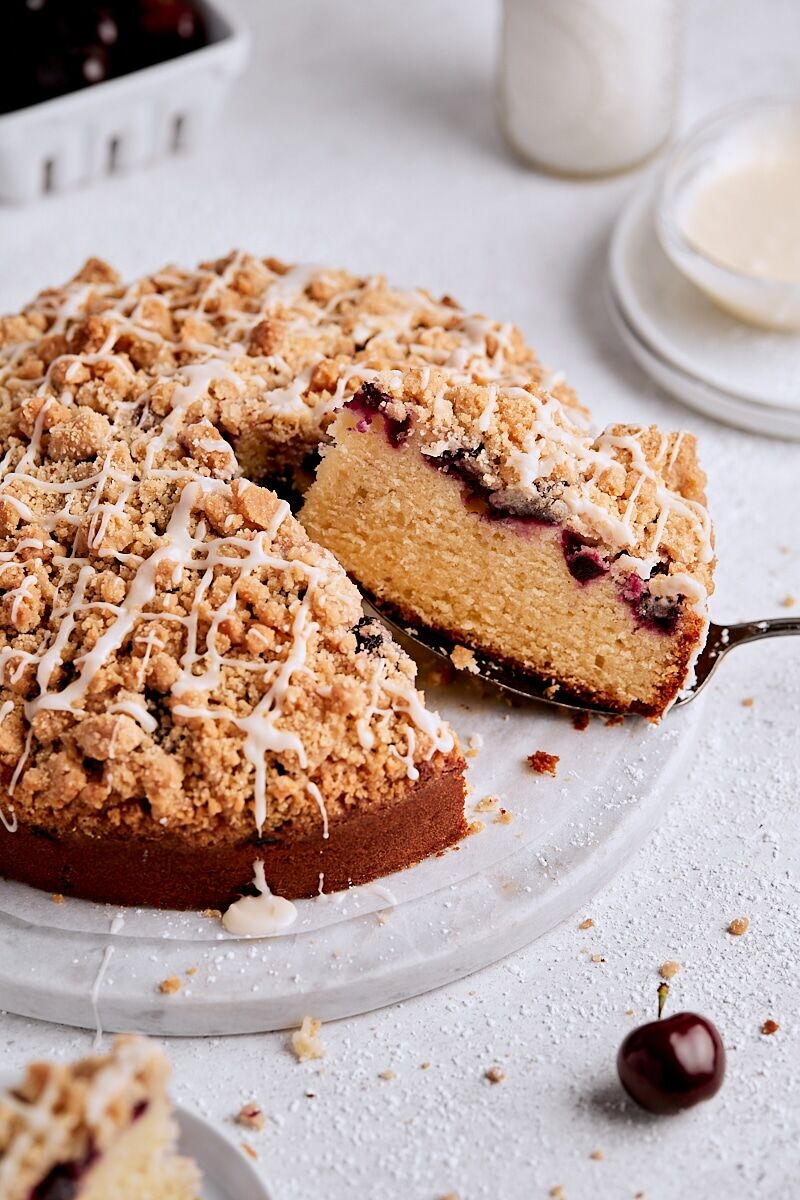Cherry Crumb Cake