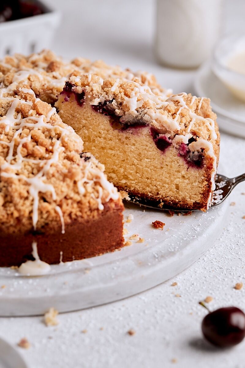 Cherry Crumb Cake