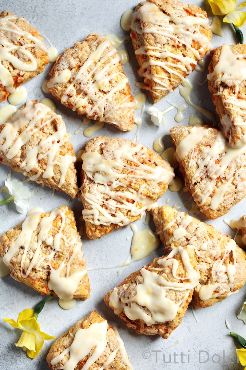 Carrot Cake Scones