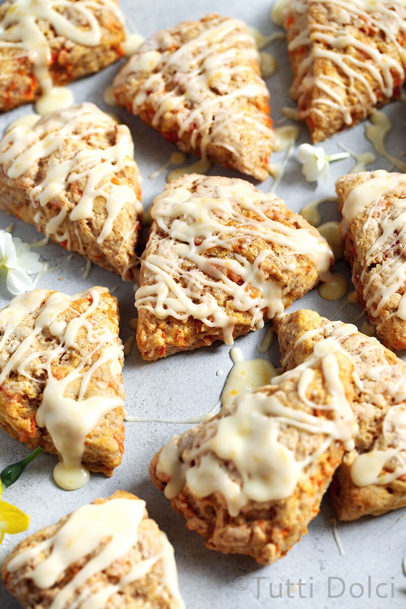 Carrot Cake Scones