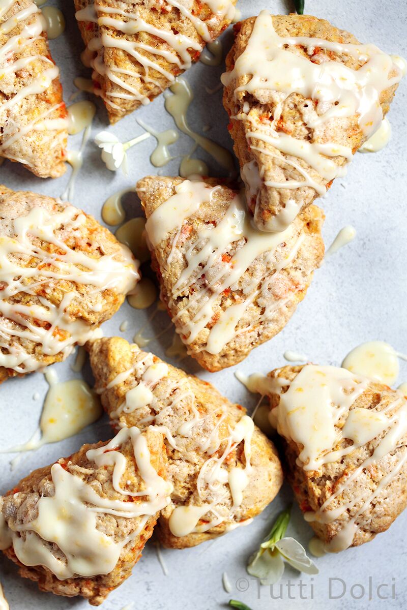 Carrot Cake Scones