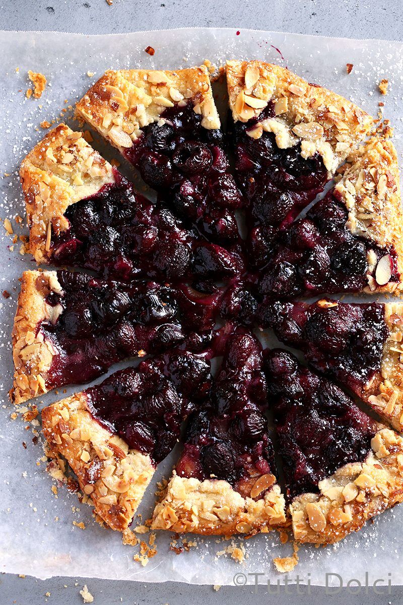 Cherry Almond Galette