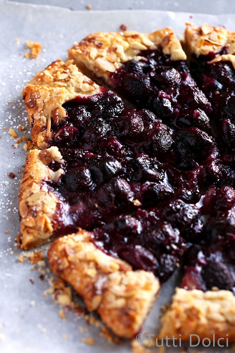 Cherry Almond Galette