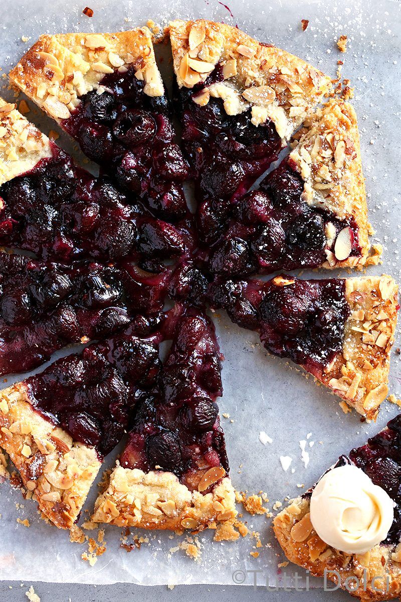 Cherry Almond Galette