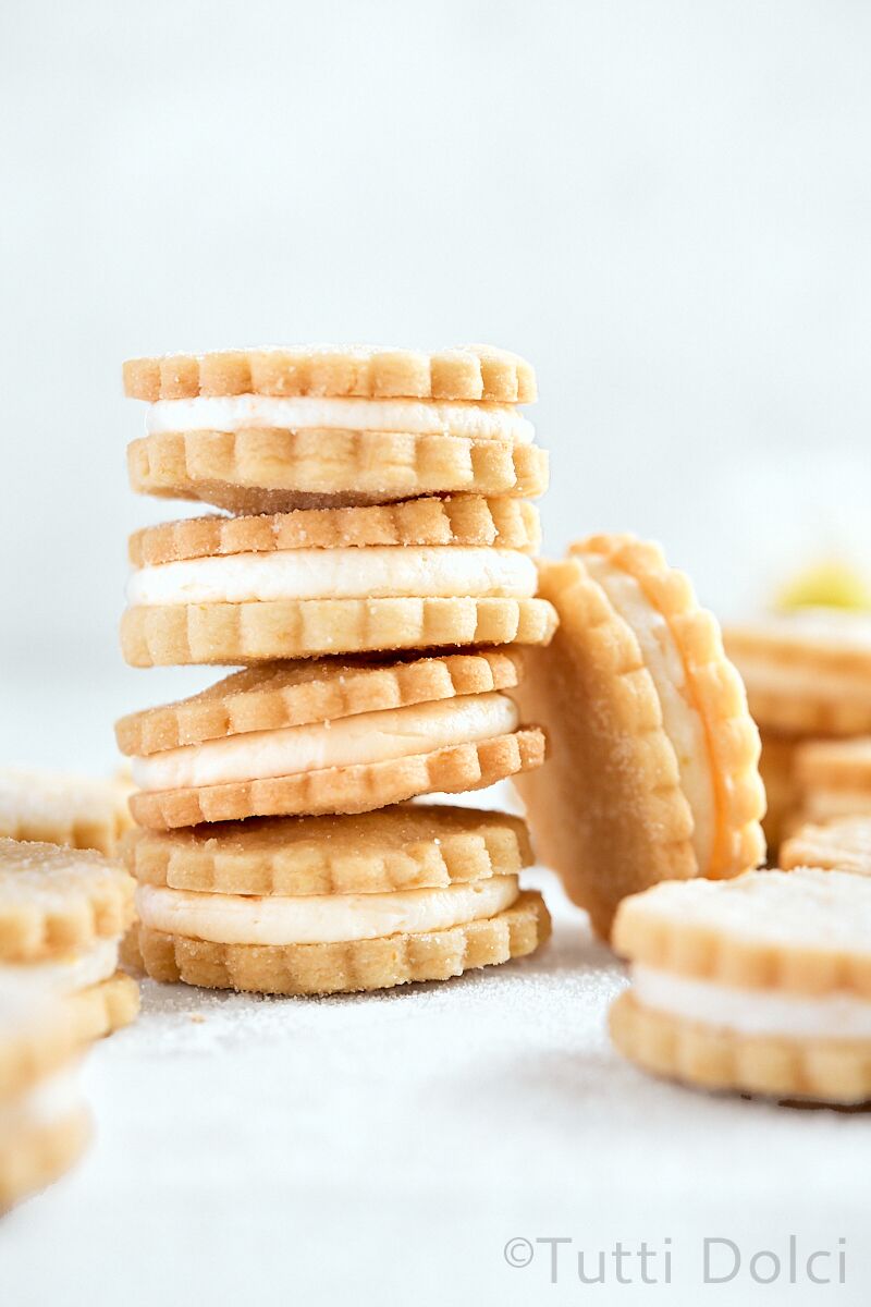Vanilla Citrus Sandwich Cookies