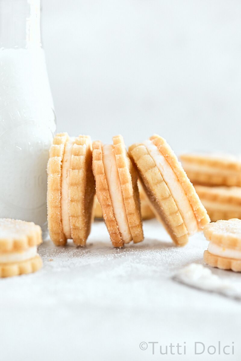 Vanilla Citrus Sandwich Cookies
