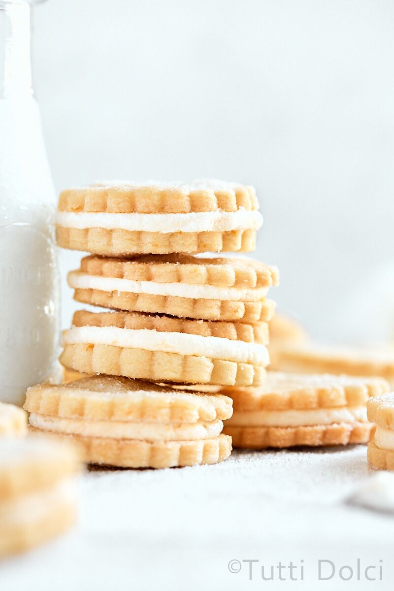 Vanilla Citrus Sandwich Cookies