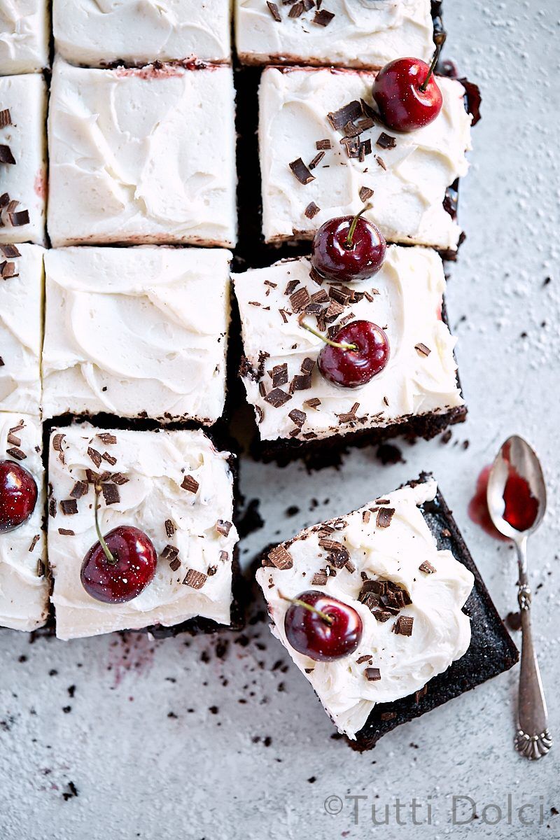 Black Forest Sheet Cake