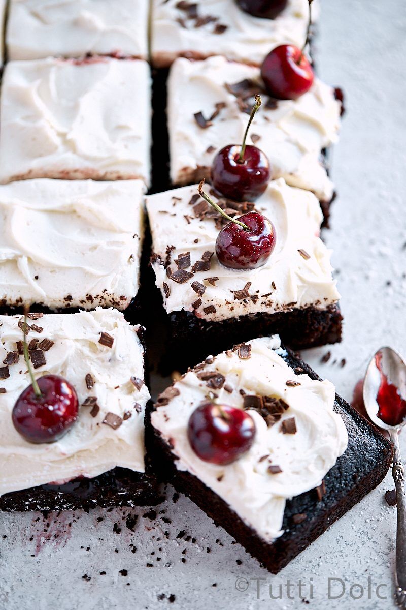 Black Forest Sheet Cake