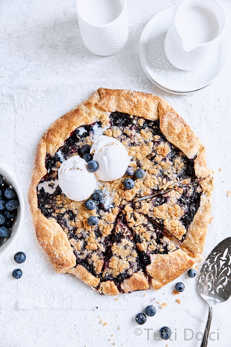 Classic Blueberry Galette