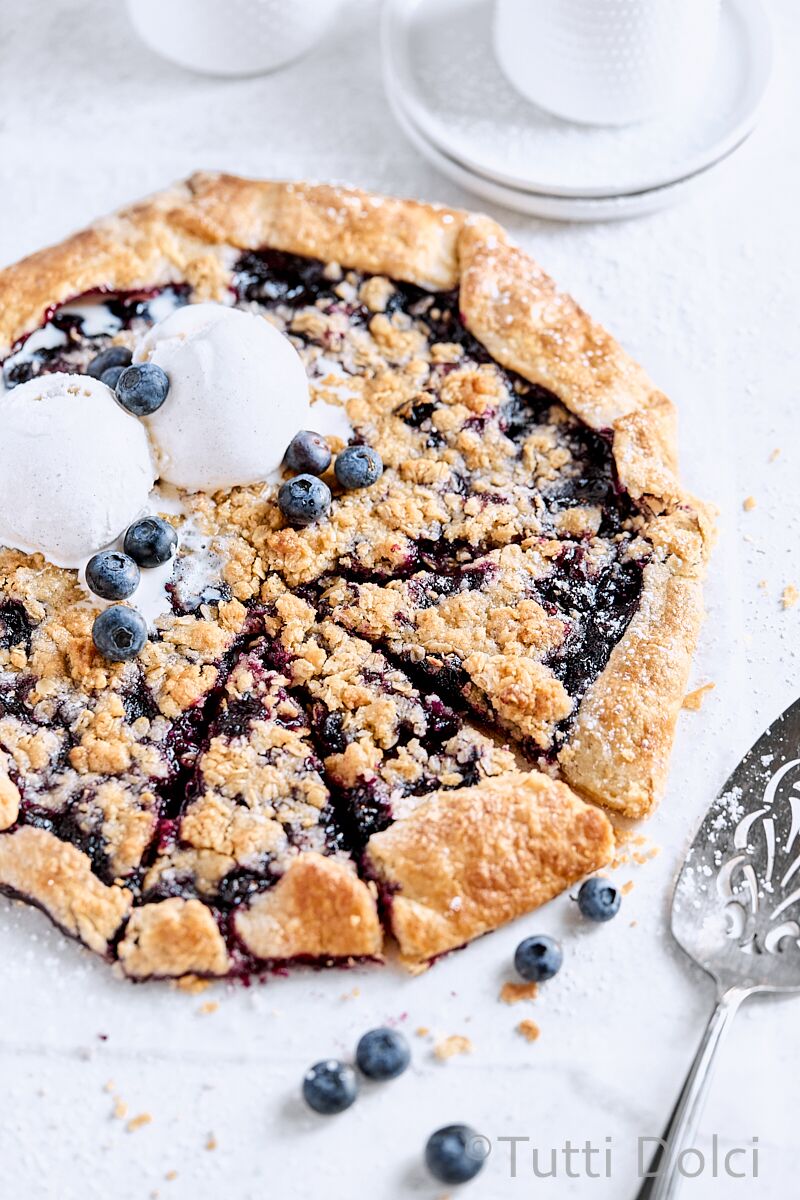 Classic Blueberry Galette