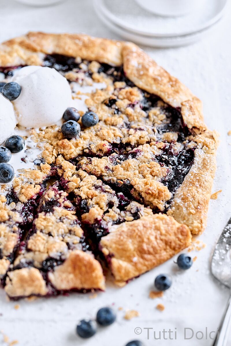 Classic Blueberry Galette