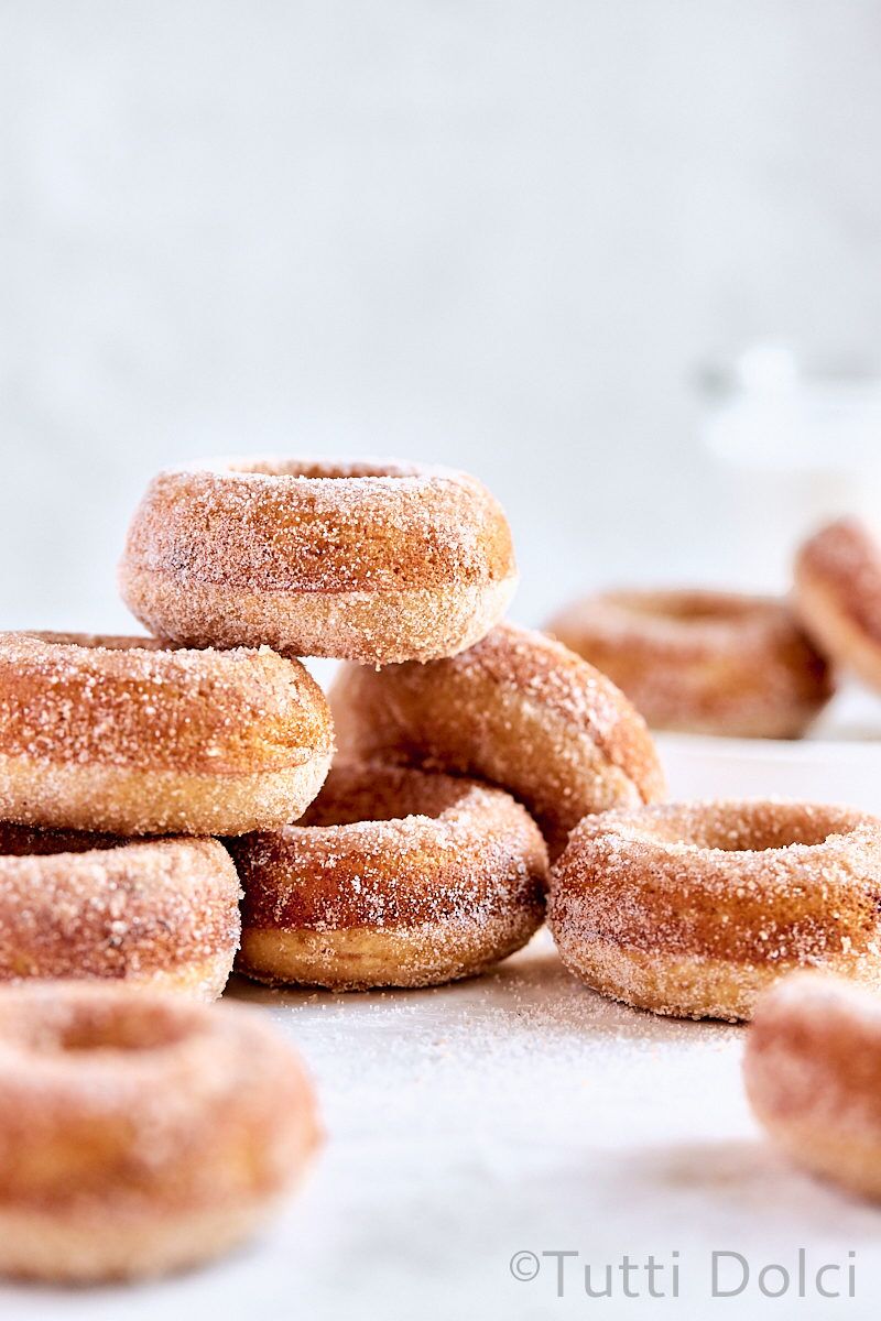Baked Apple Cider Doughnuts