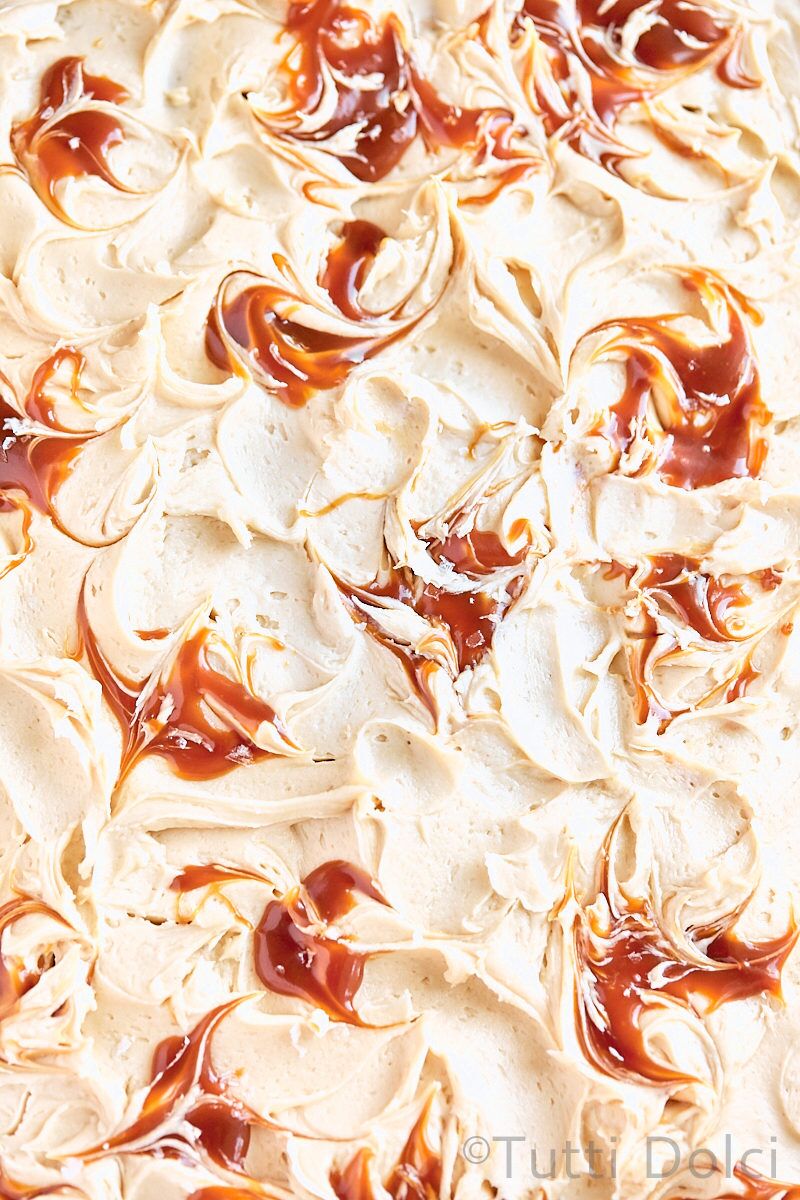 Pumpkin Caramel Sheet Cake
