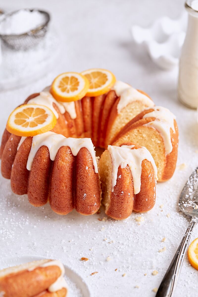 Meyer Lemon Bundt Cake