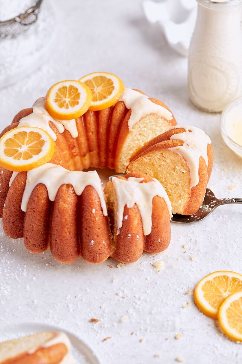 Meyer Lemon Bundt Cake