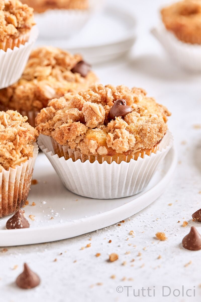 Chocolate Chip Crumb Muffins