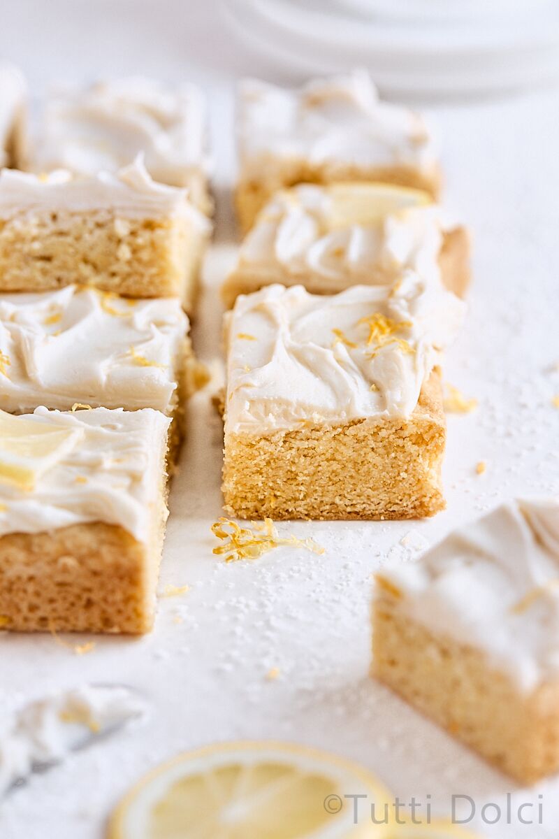 Lemon Sugar Cookie Bars