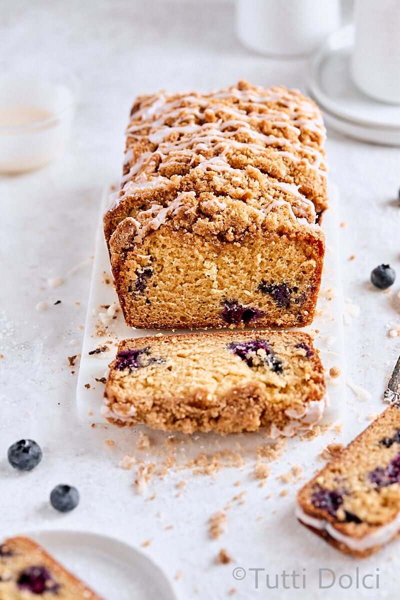 Blueberry Streusel Bread