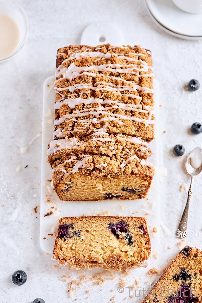 Blueberry Streusel Bread