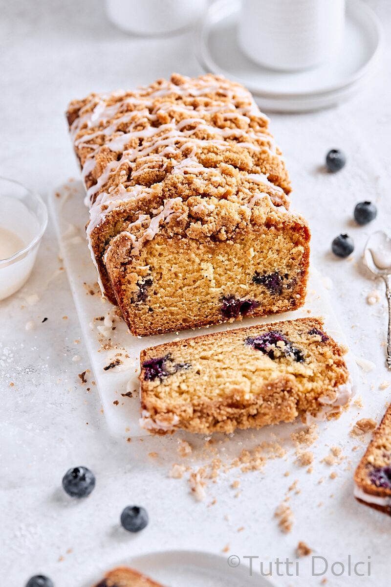 Blueberry Streusel Bread