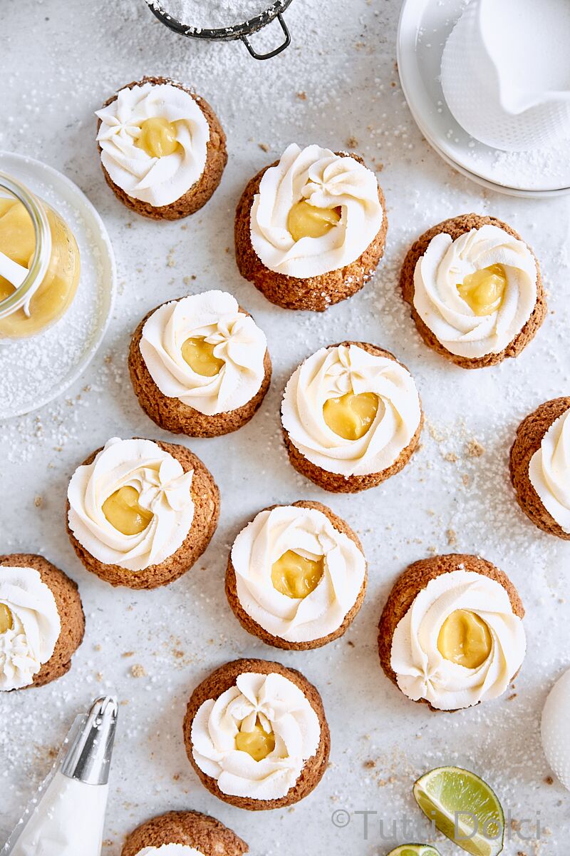 Key Lime Pie Cream Puffs