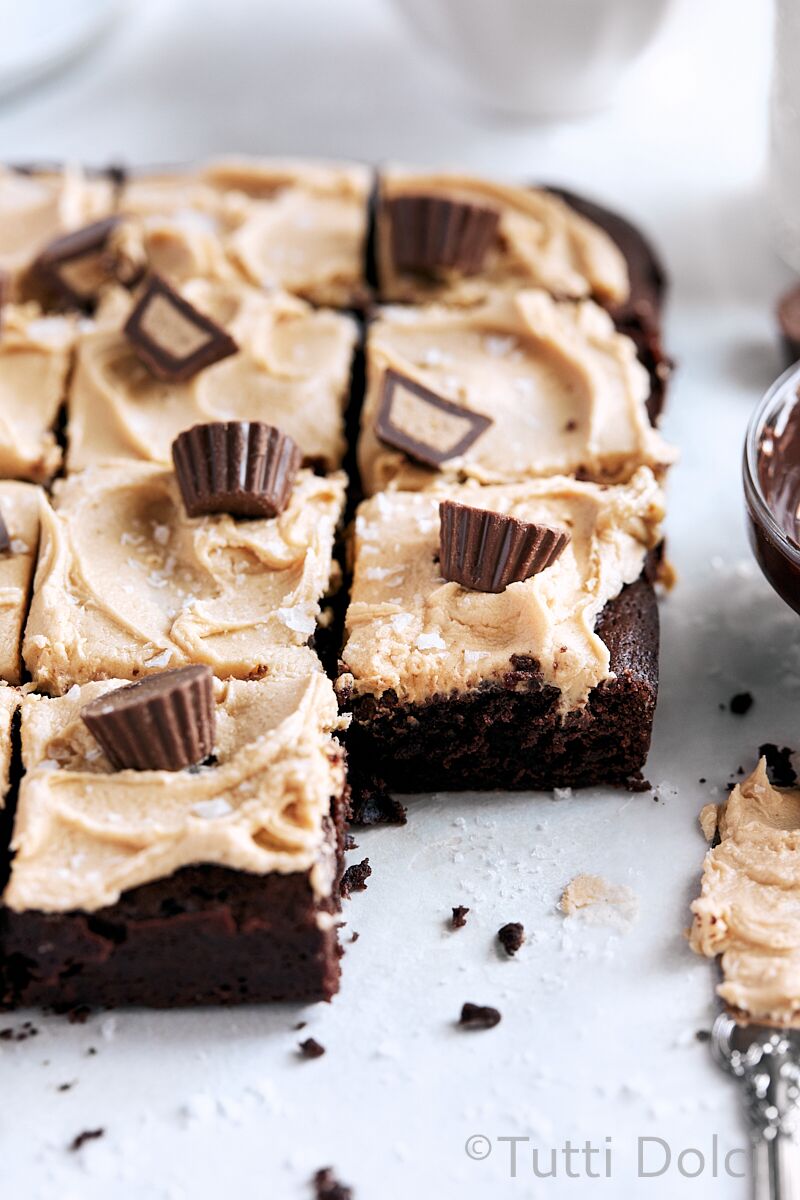 Peanut Butter Cup Brownies