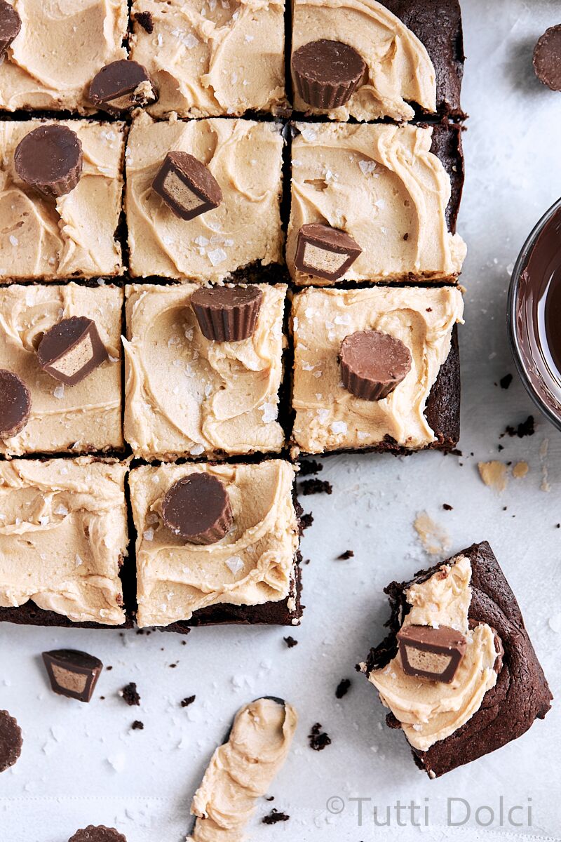 Peanut Butter Cup Brownies