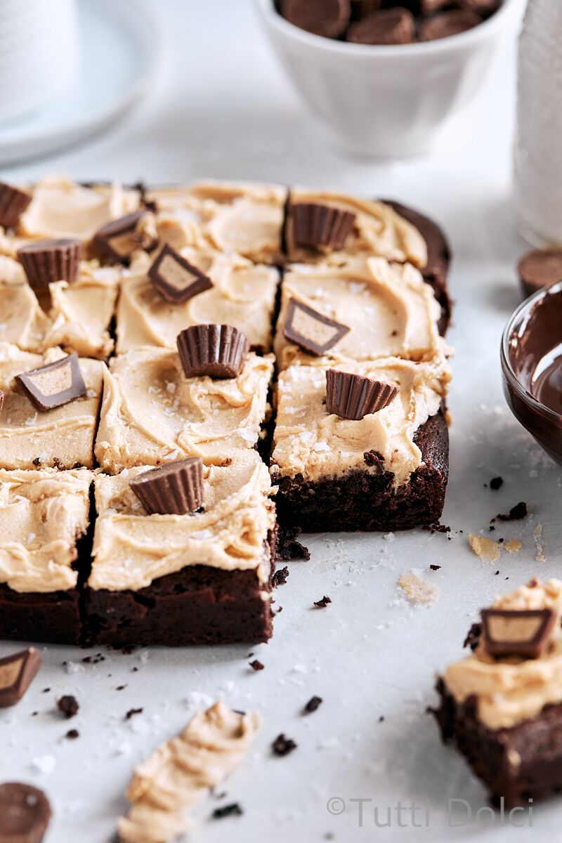 Peanut Butter Cup Brownies