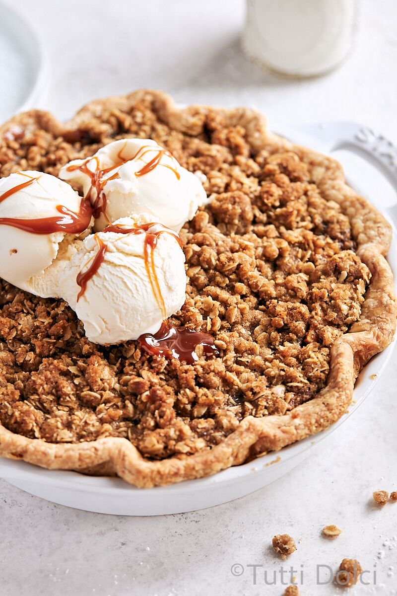 Brown Butter Dutch Apple Pie