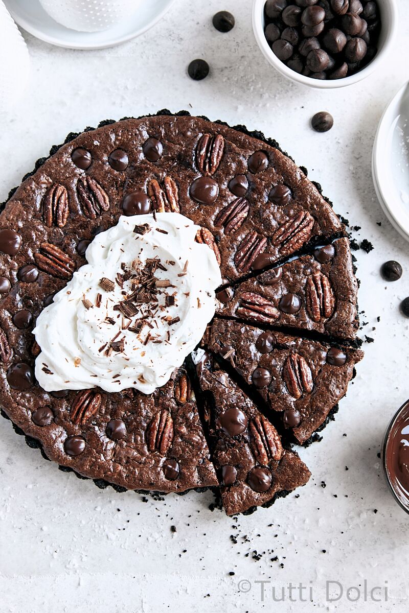 Chocolate Pecan Tart
