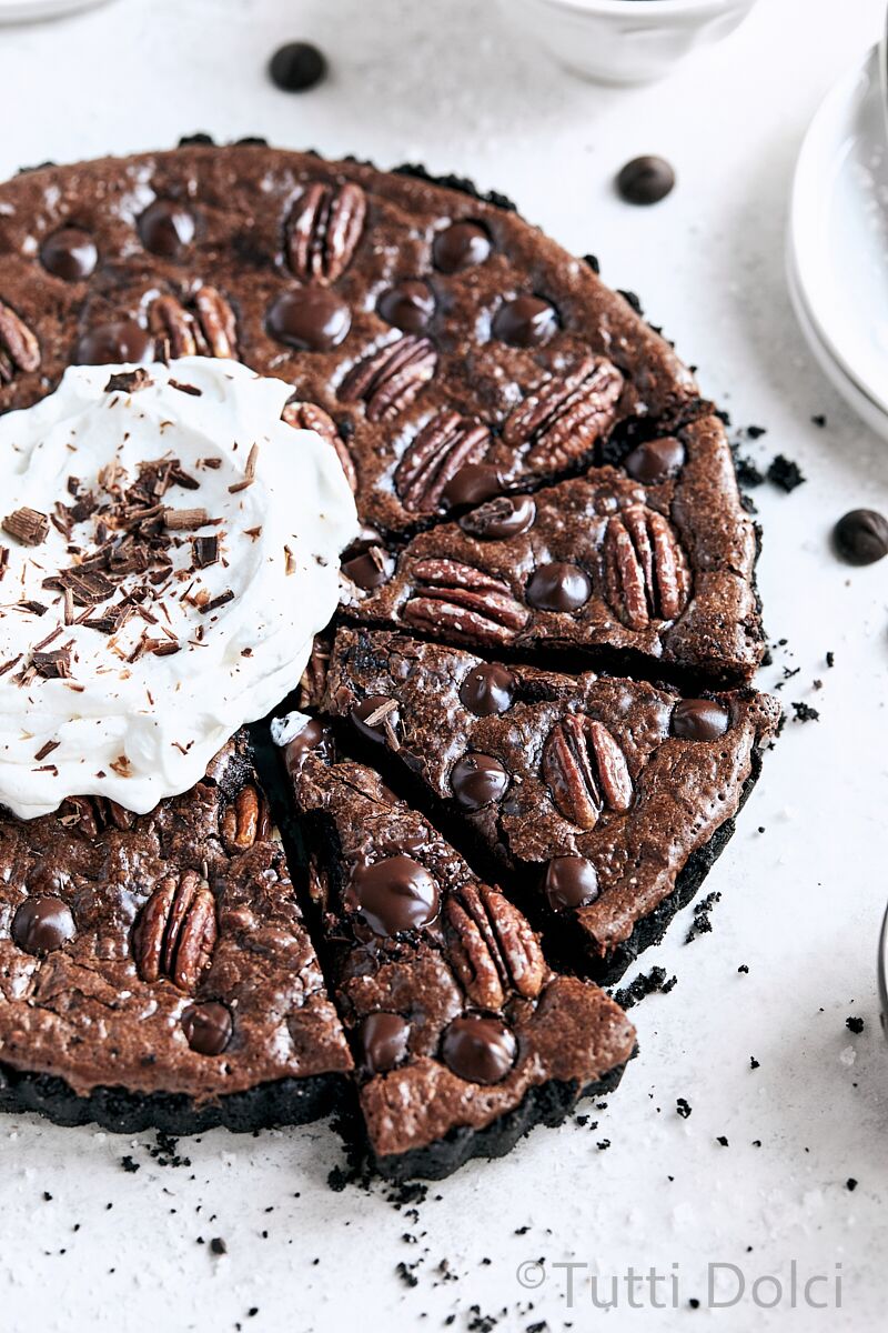 Chocolate Pecan Tart