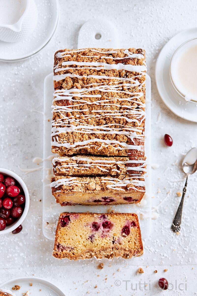 Cranberry Streusel Bread