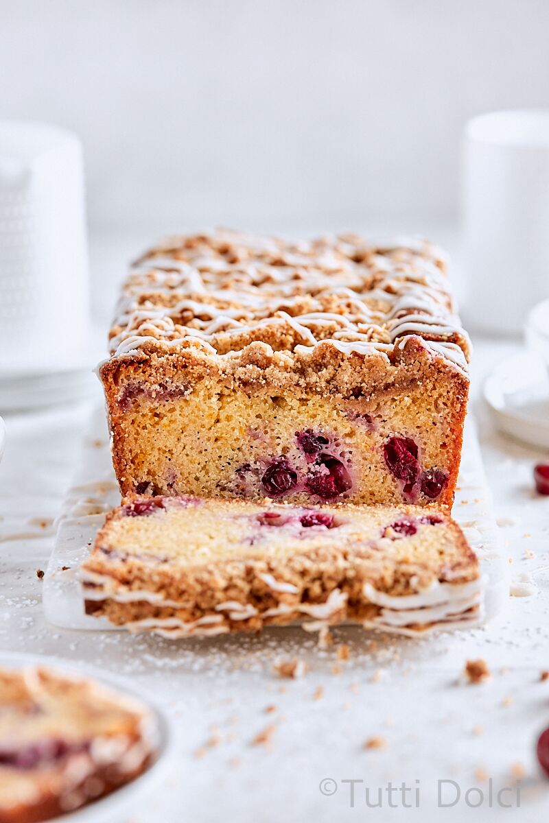 Cranberry Streusel Bread