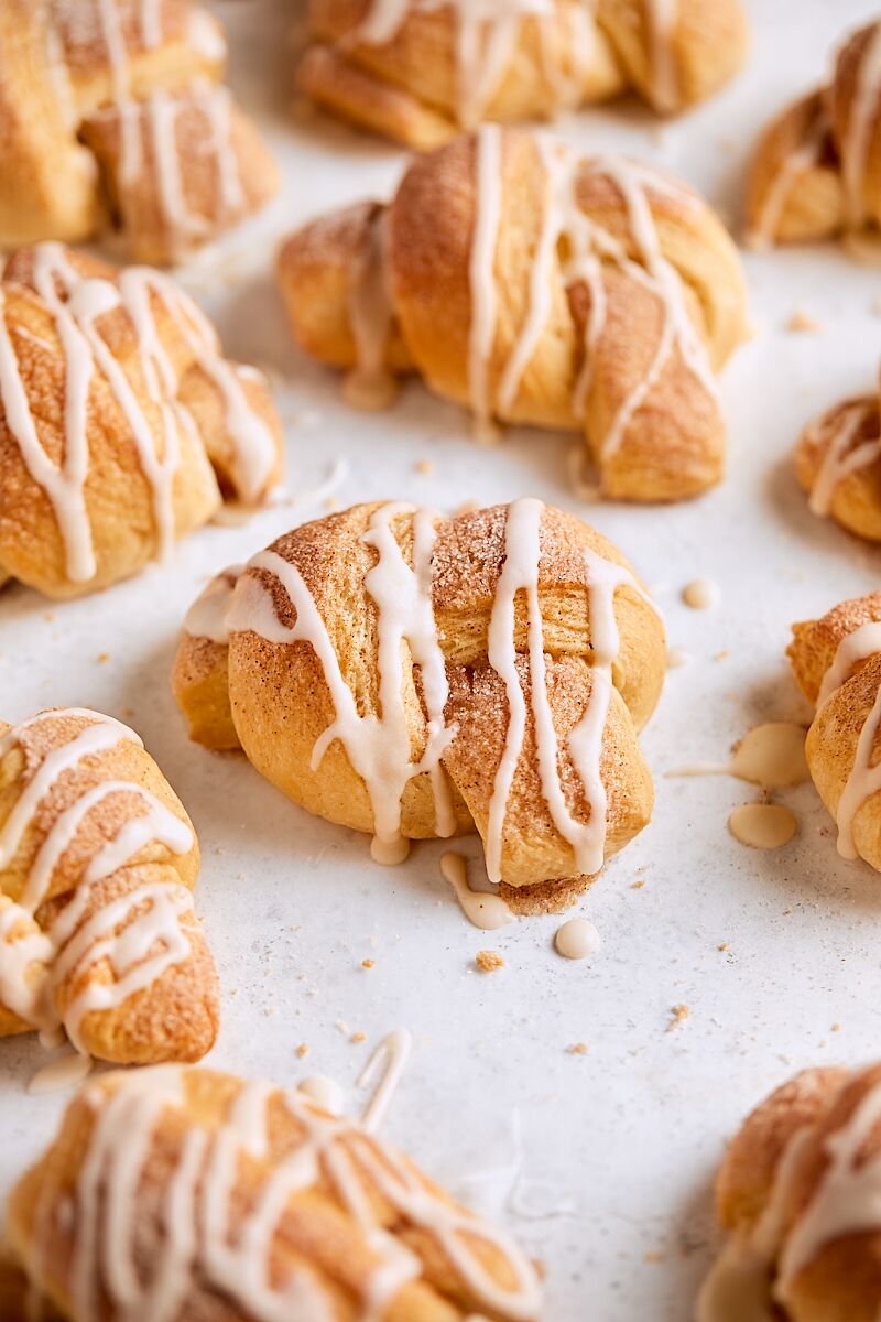Easy Cinnamon Sugar Knots