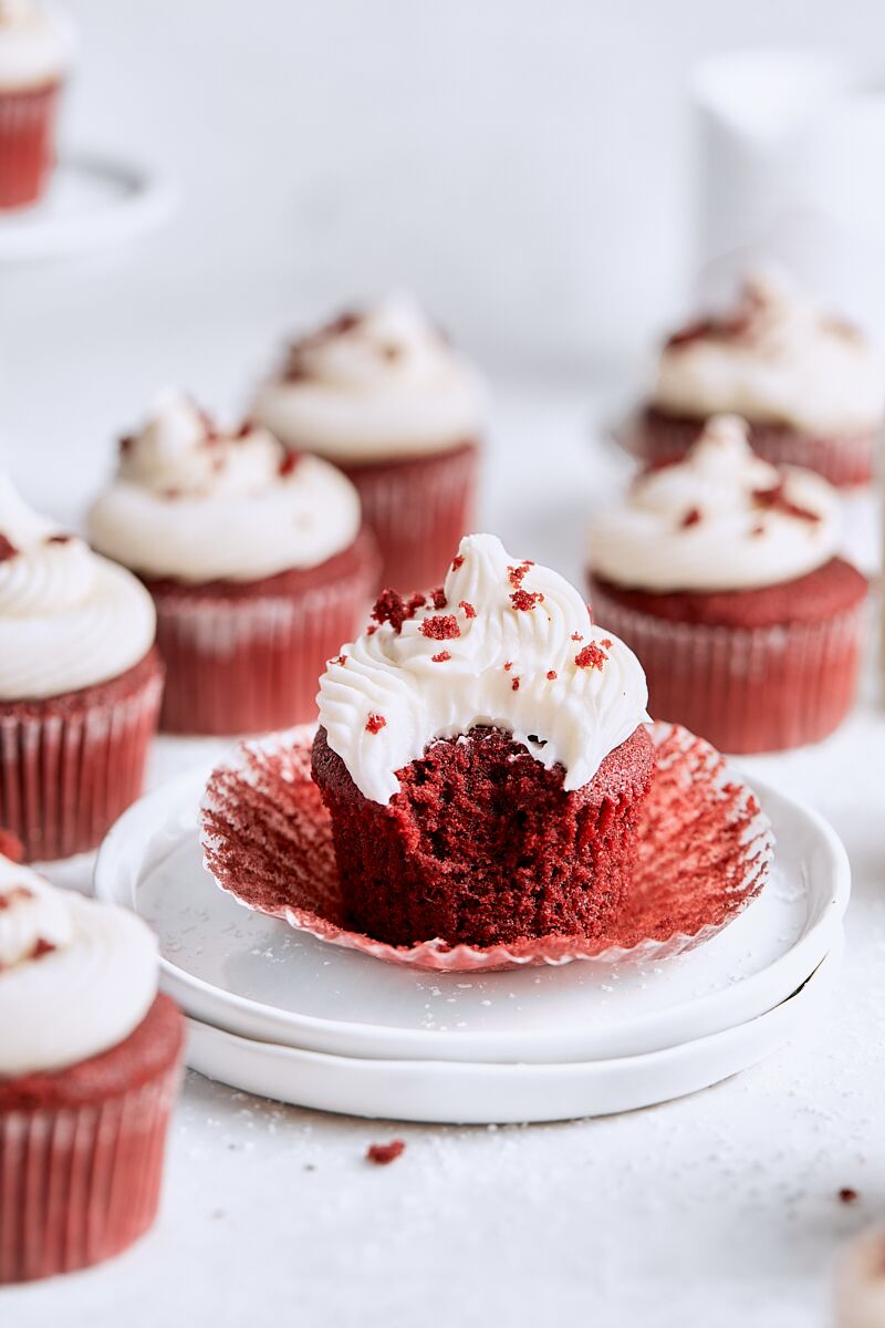 Classic Red Velvet Cupcakes
