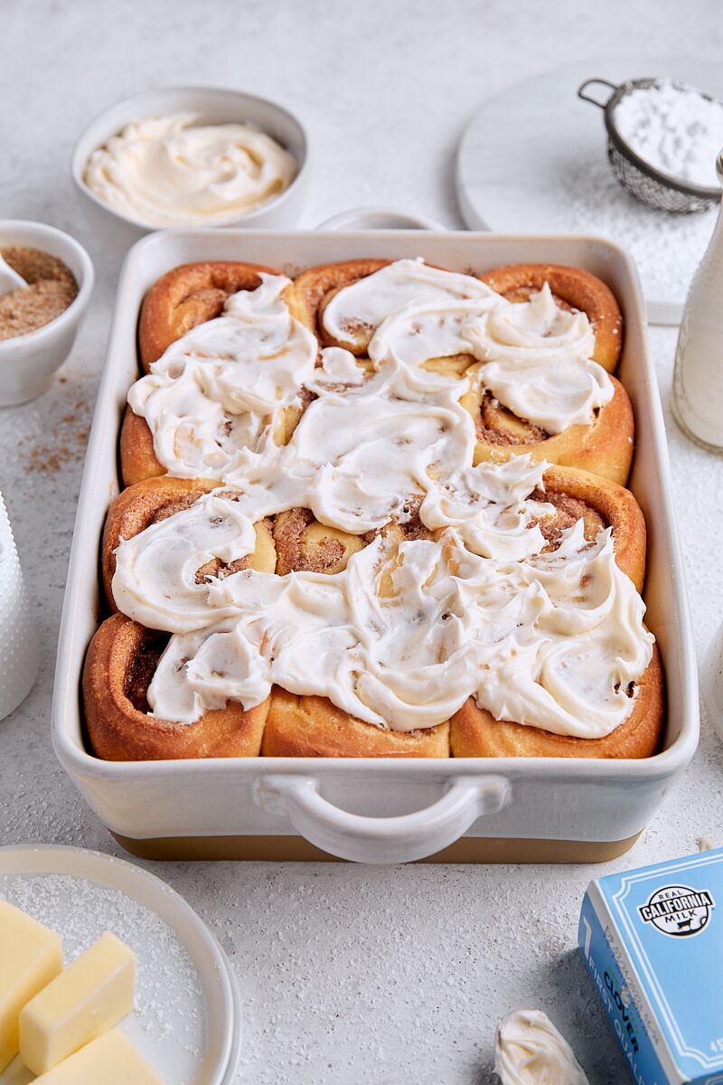 Brown Butter Brioche Cinnamon Rolls | Tutti Dolci