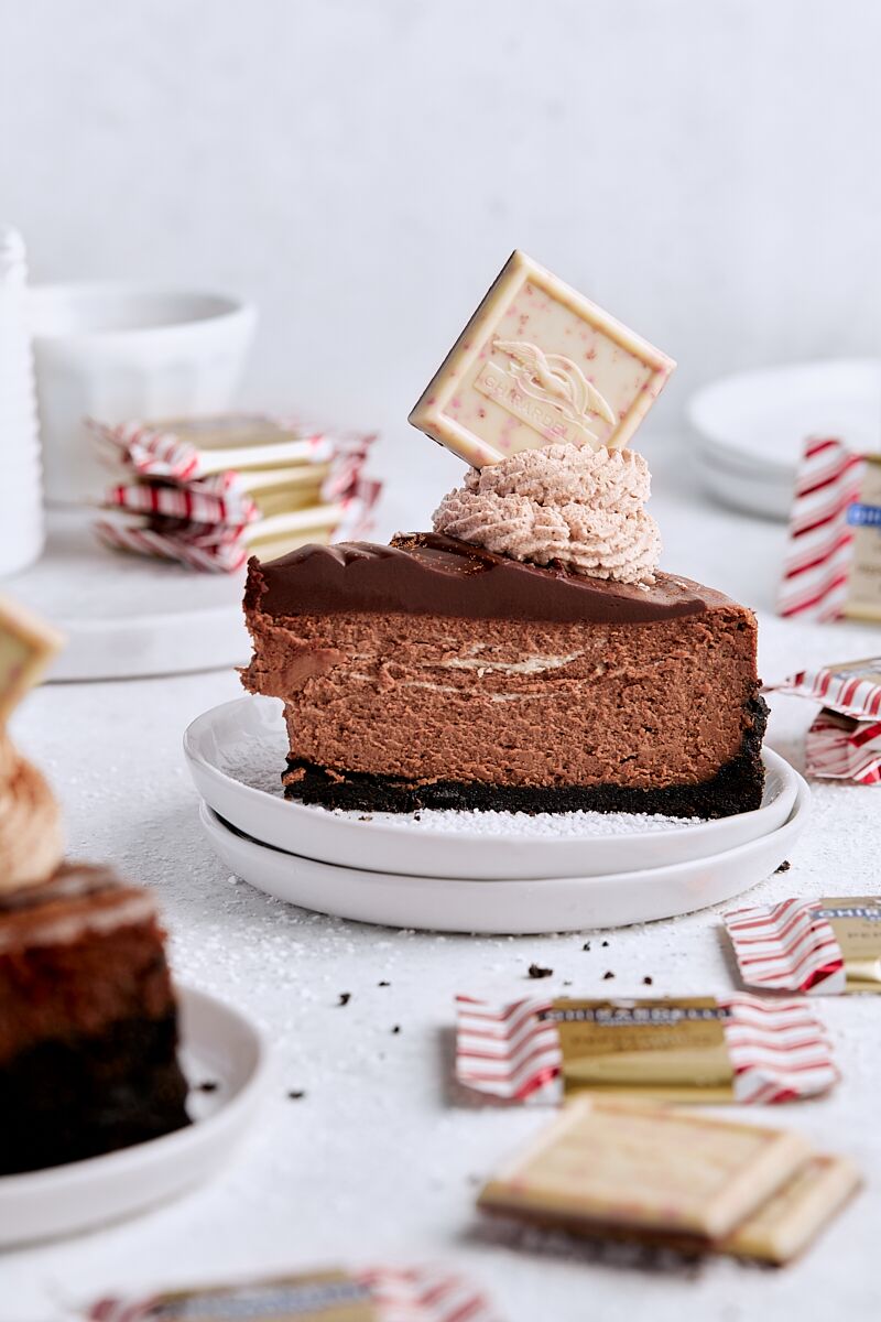 Chocolate Peppermint Cheesecake