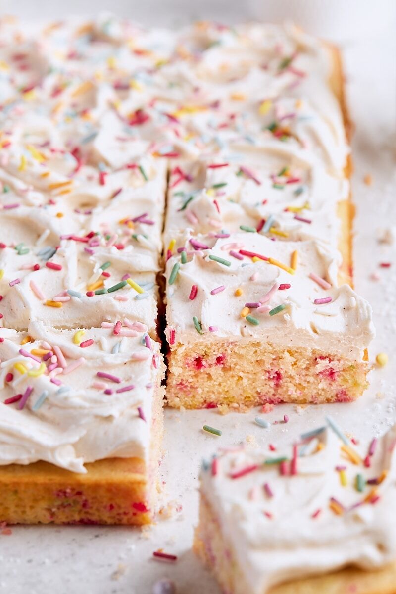 Funfetti Sheet Cake