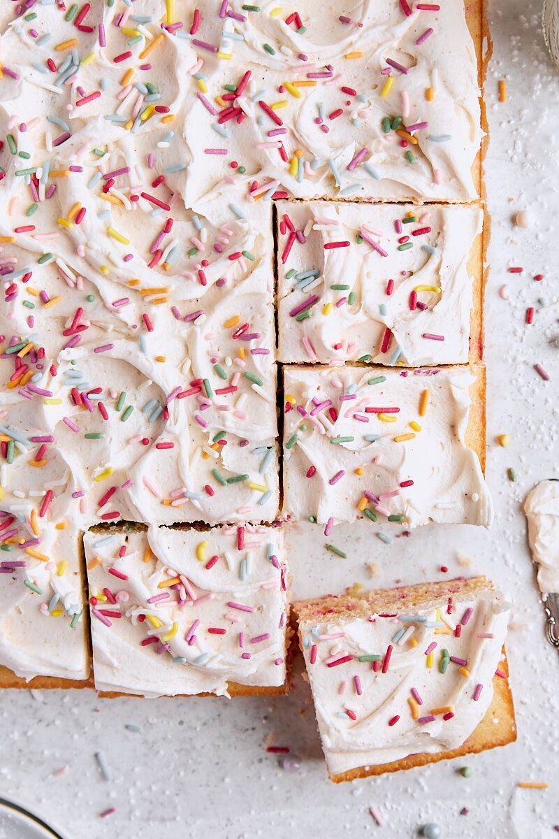 Funfetti Sheet Cake