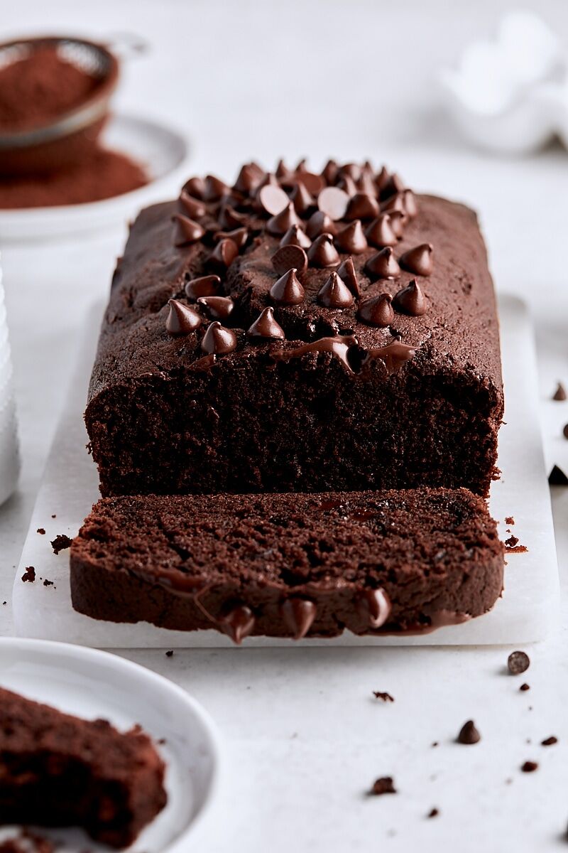 Triple Chocolate Loaf Cake