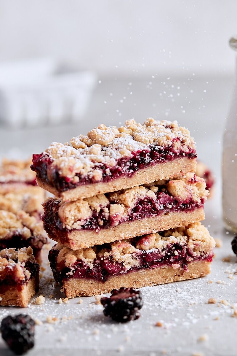 Blackberry Pie Bars